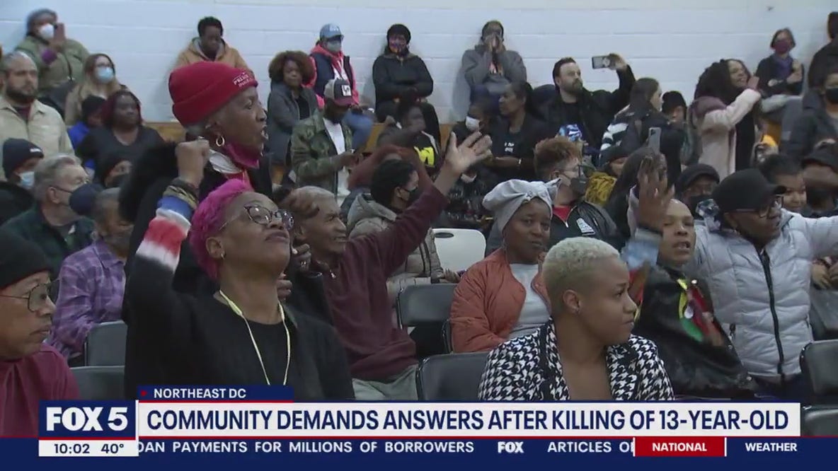 DC community demands answers after killing of 13-year-old